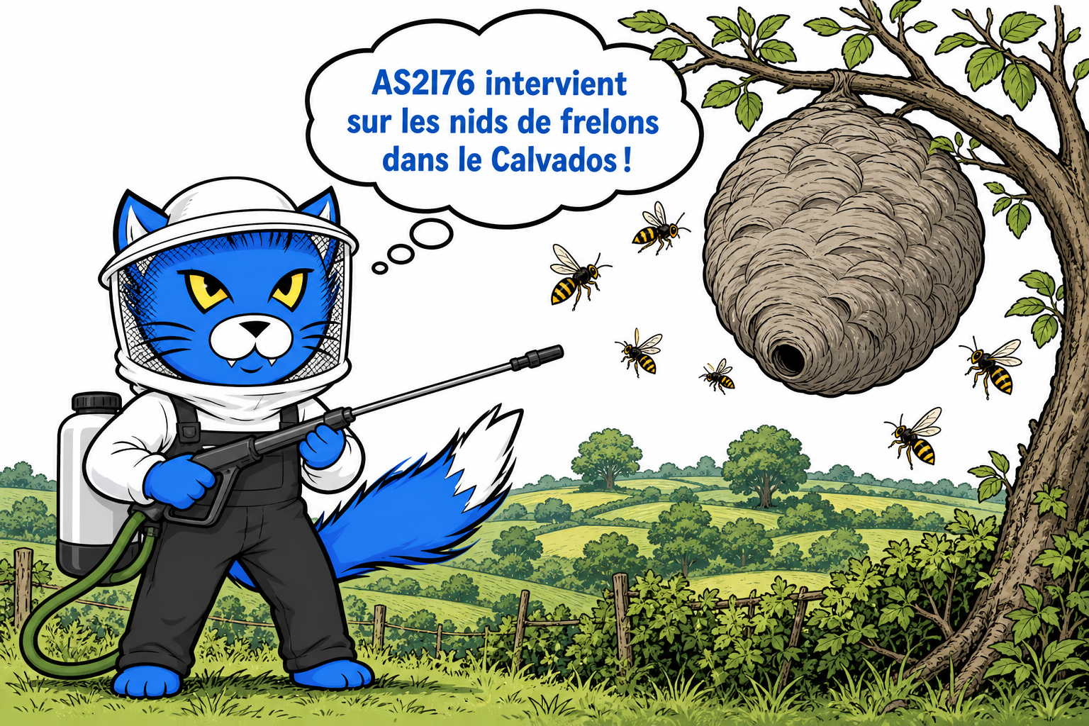 AS2I76 hero frelons calvados